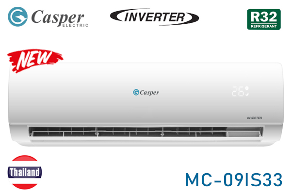 Điều hòa Casper inverter 1 chiều 9000 BTU TC-09IS369 (Model 2024)