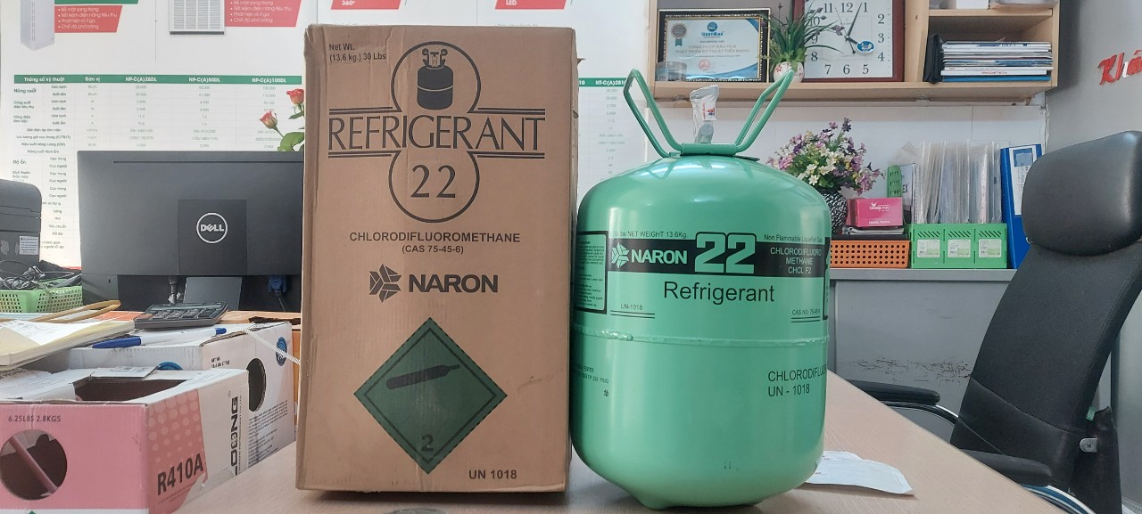 Gas lạnh R22 Naron TQ (13.6KG)