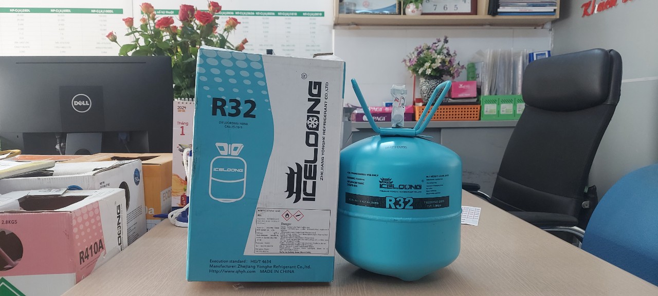 Gas lạnh R32 Iceloong(3KG)