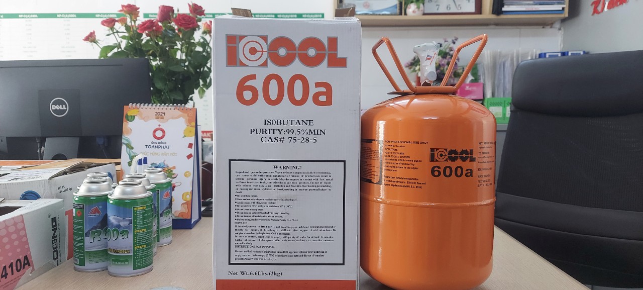 Gas lạnh R600 ICOOL(3KG)