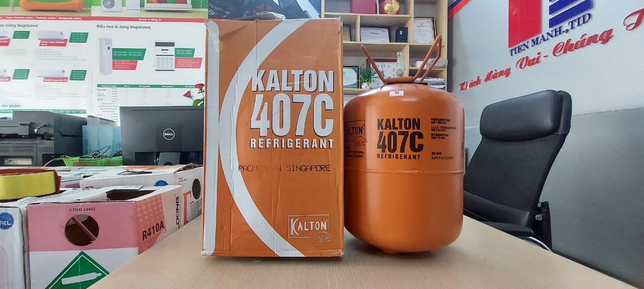 Gas lạnh R407C Kalton(11.3KG)