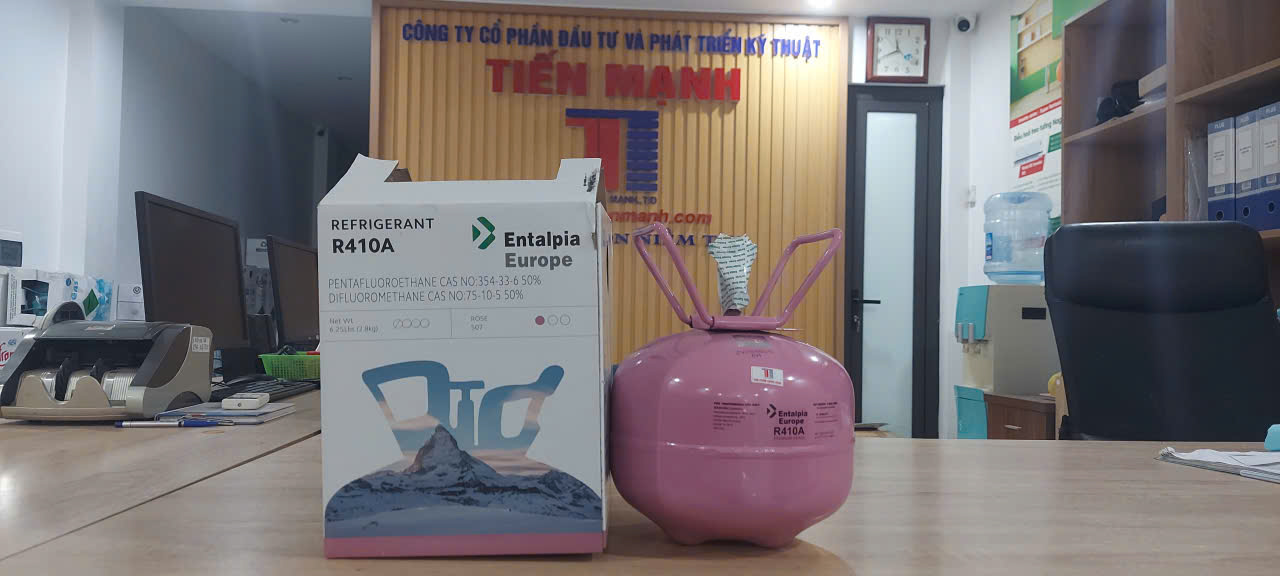 Gas lạnh R410A ENTALPIA EUROPE(3KG)